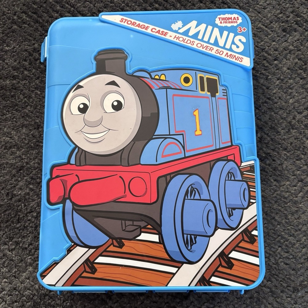 Thomas & Friends MINIS Storage Case  Organizer Carry Handle No Trains.